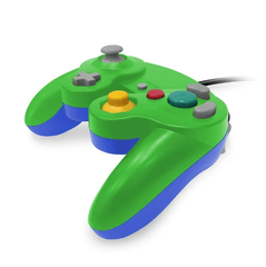 Nintendo Gamecube Controller 3rd Party Green & Blue [Loose Game/System/Item]